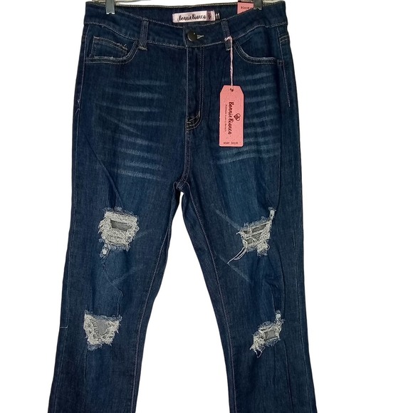 Bonnie Bianca Luscious & Beautiful High-Rise Relax Fit Jeans- 11 - Picture 1 of 7